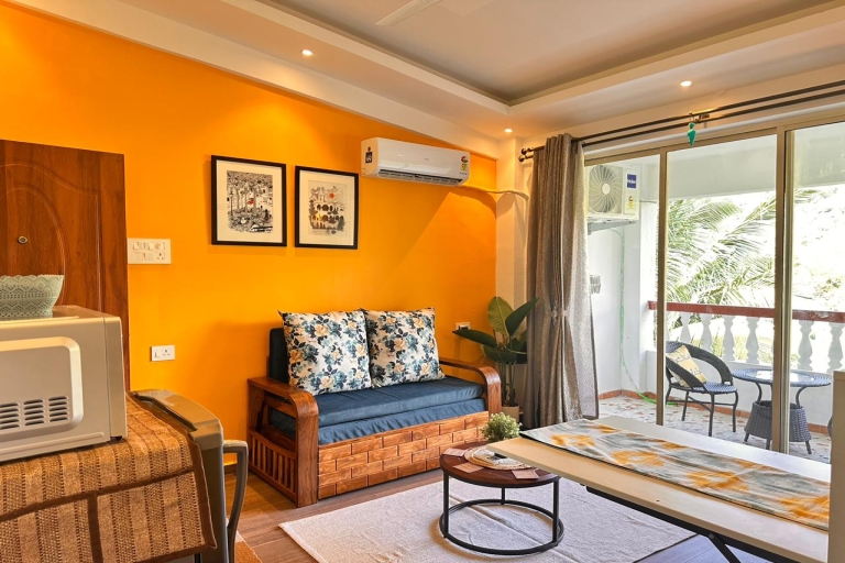 Le Aahok 1 BHK Apartment with Common Pool - Arpora